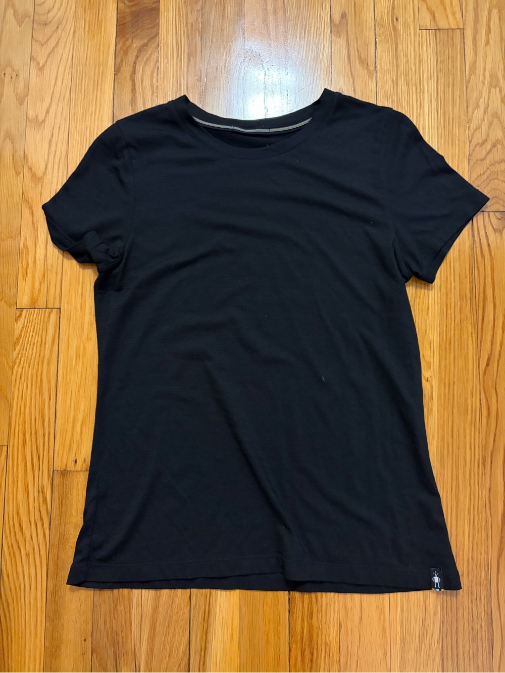 Black Smartwool Short Sleeve Shirt